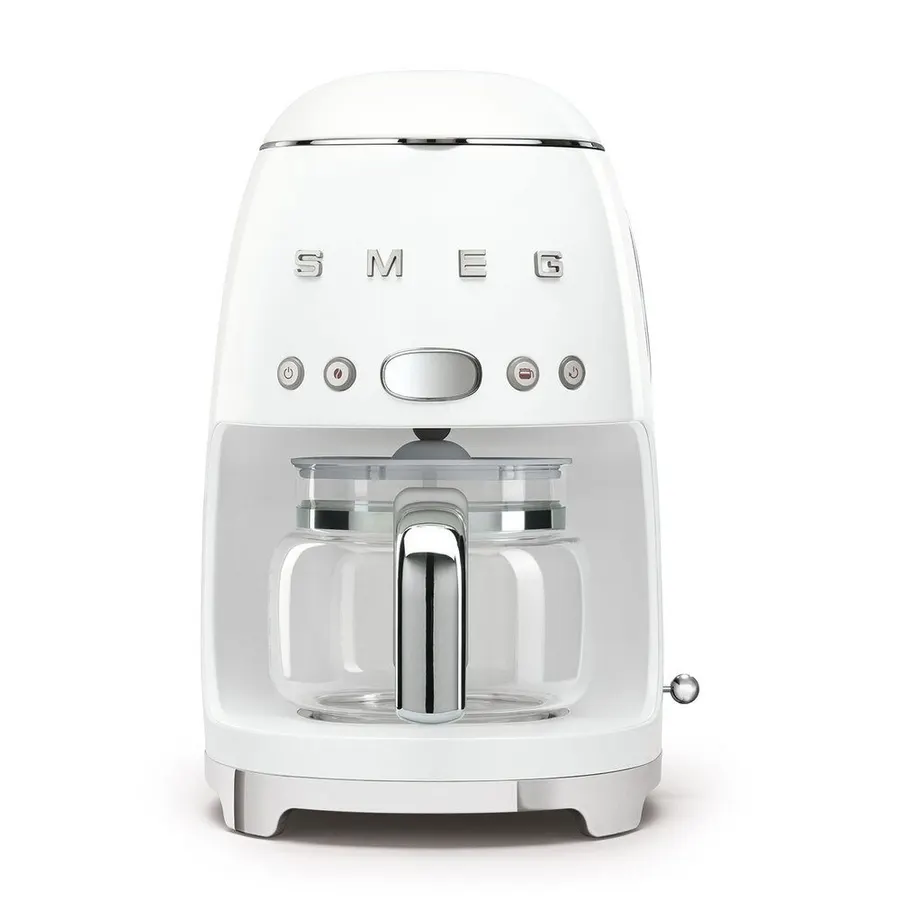 (Smeg) Smeg 50's Retro Drip Coffee Machine Model DCF02WHEU White