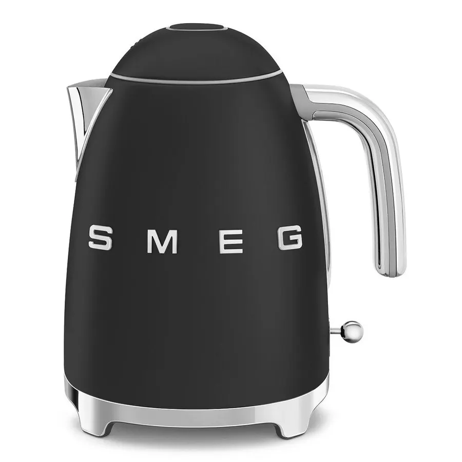 (Smeg) Electric Kettle 50's Style Aesthetic Model KLF03BLMEU Matte Black