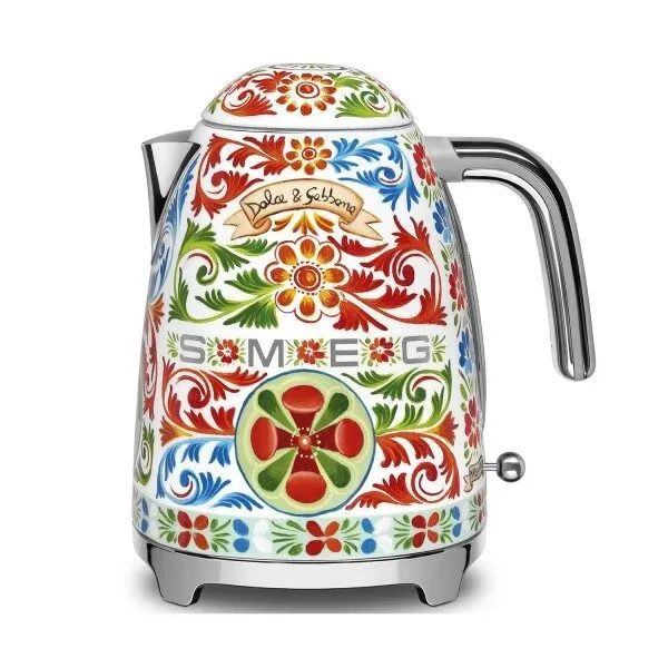 (Smeg) Electric Kettle 50's Style Aesthetic KLF03DGEU Dolce & Gabbana Design