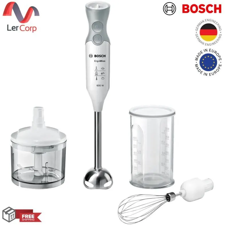 (BOSCH) Hand Blender Model MSM66150 600W White