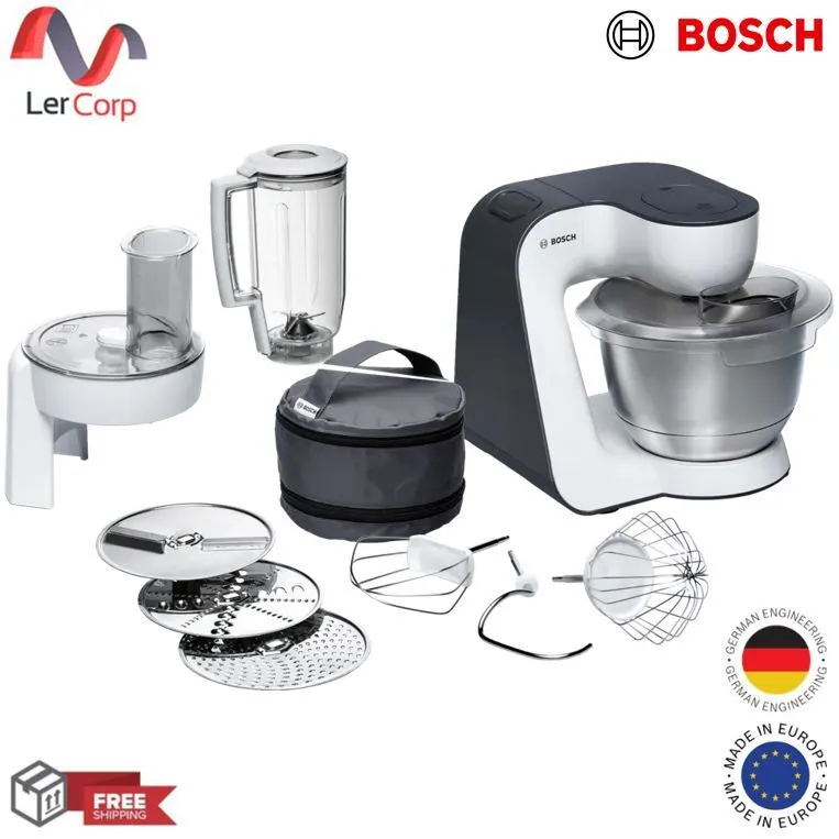 (BOSCH) MUM 5 Universal Mixer 700W 3.9L White-Grey Series 4 Model MUM52120