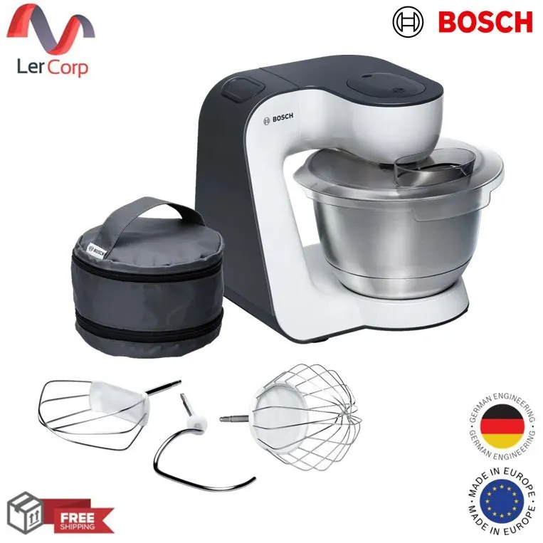 (BOSCH) MUM 5 Universal Mixer 900W 3.9L White-Grey Series 4 Model MUM54A00