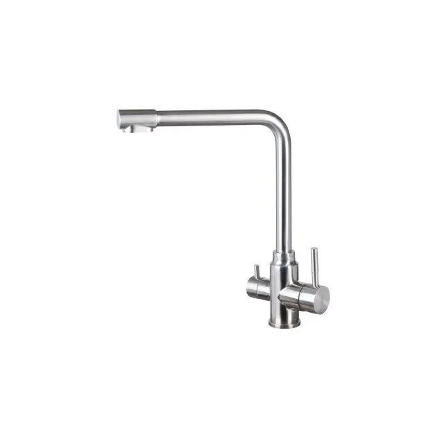 TRINITY PLUS Kitchen Sink Faucet with 3-Way Outlet and Drinking Water Mixer