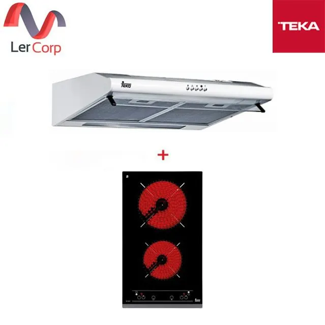 (TEKA) Cooker Hood Model C 605 + Ceramic Hob Model TZ 3210