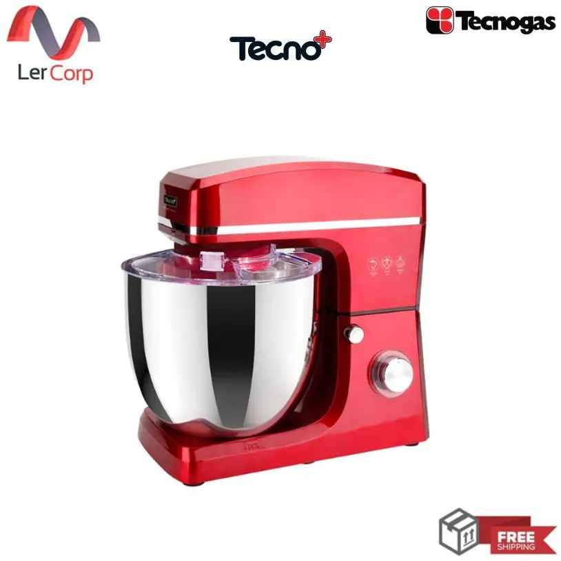 (Tecnogas) Tecnoplus Dough Mixer Model TNP SM 150065 R (Red) 6.5 Liter Capacity