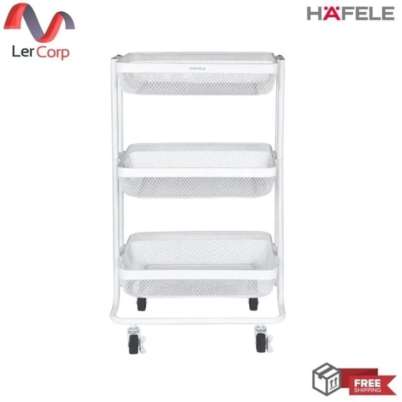 (Hafele) 3-Tier Multi-Purpose Shelving Unit (495.35.221)