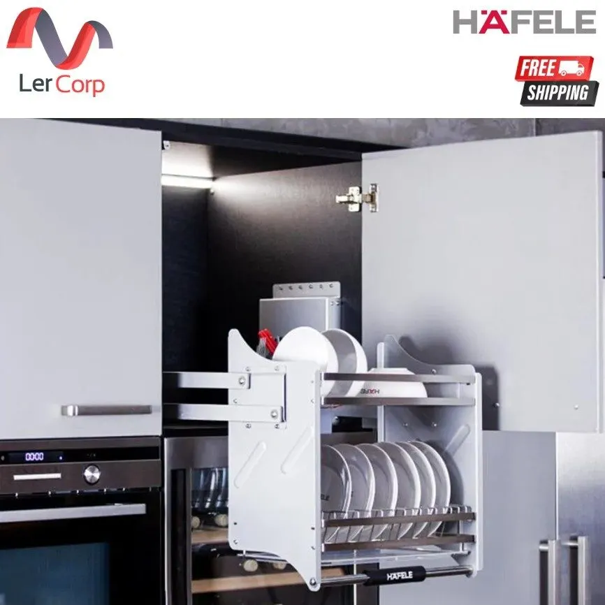 (Hafele) Wall-mounted Cabinet Pull-down System for Cabinet Width 800 mm (495.34.004)