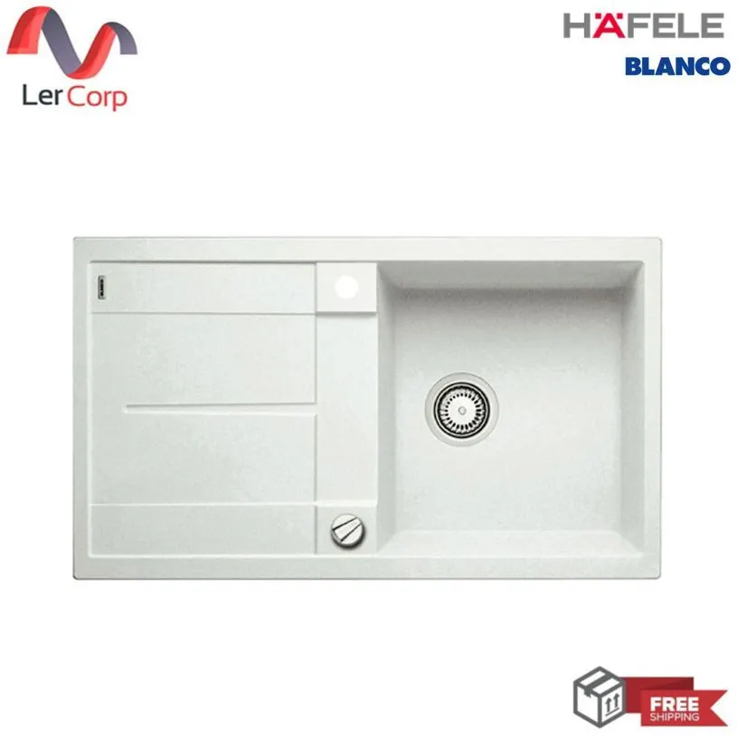 (Hafele) BLANCO METRA 5S Single Bowl Single Drainboard Drop-in Sink (495.39.080)