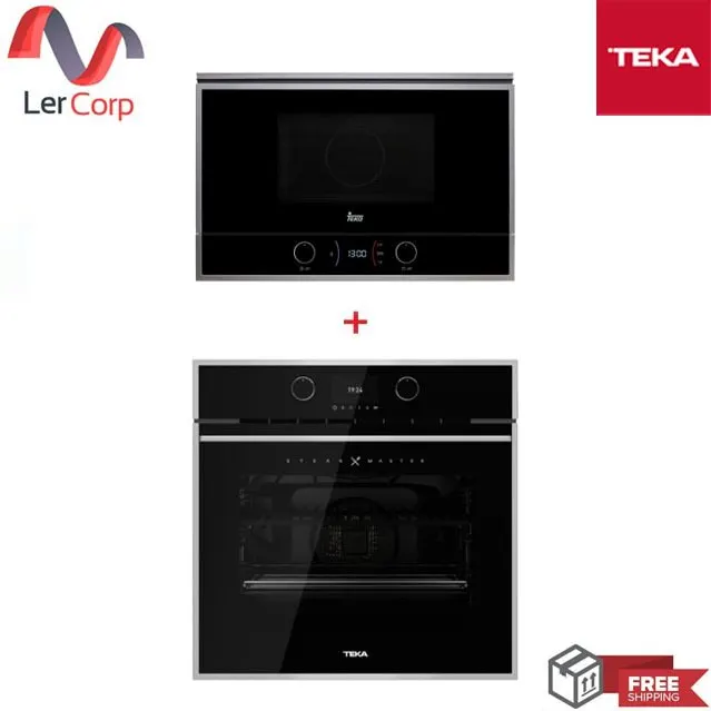 (TEKA) Multifunctional Oven Pyrolytic SteakMaster System + Microwave Model ML 822 BIS