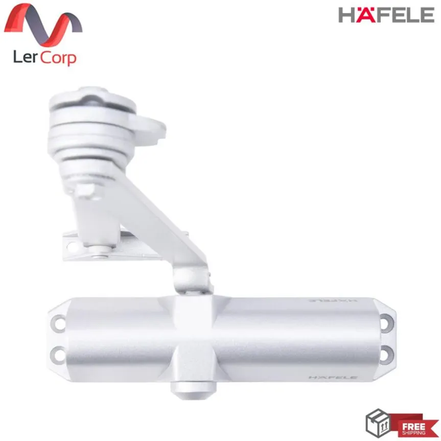 (Hafele) Shock Absorber Hold-Open Arm EN2-4 Silver (499.30.029)