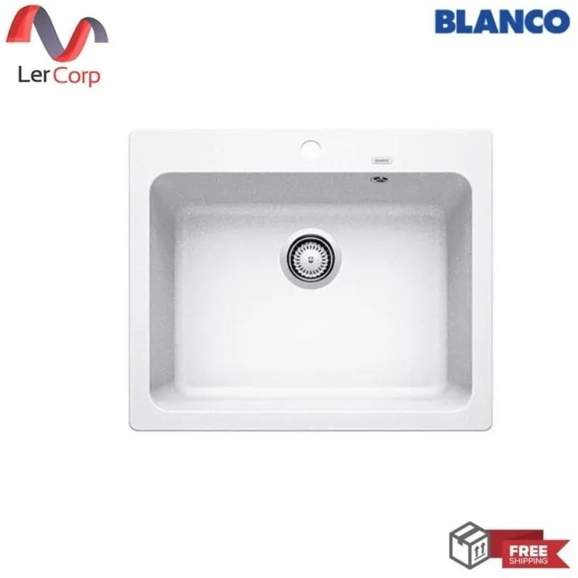 (HAFELE) BLANCO NAYA 6 Kitchen Sink (495.39.128)(565.71.730) White