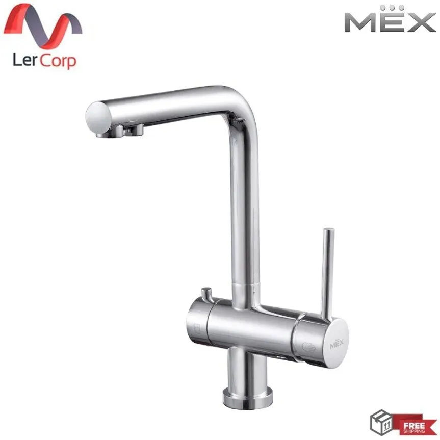 (MEX) Hot/Cold Water and Drinking Water Mixer Faucet MEX Model 1355-D6