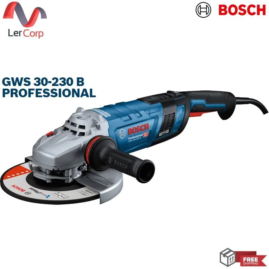 (Bosch PT) Electric Angle Grinder 2,800 W, Model GWS 30-230 B