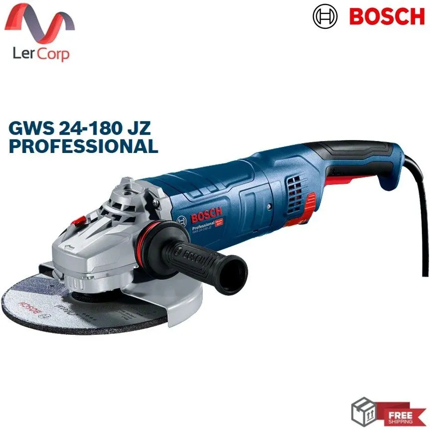 (Bosch PT) Electric Angle Grinder with CYCLON TECH System Model GWS 24-180 JZ