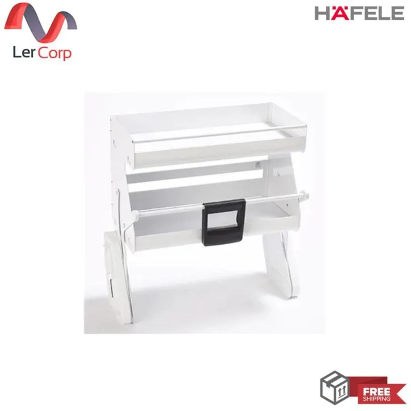 (Hafele) iMove Pull-down Wall-mounted Cabinet Set White (504.68.623)