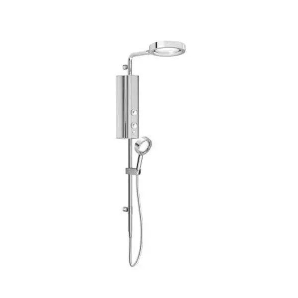 (Hafele) X-JET Shower Set with Water Heater Silver AQUA FULL PRO XJET SIL.CR5.5KW (495.60.075)