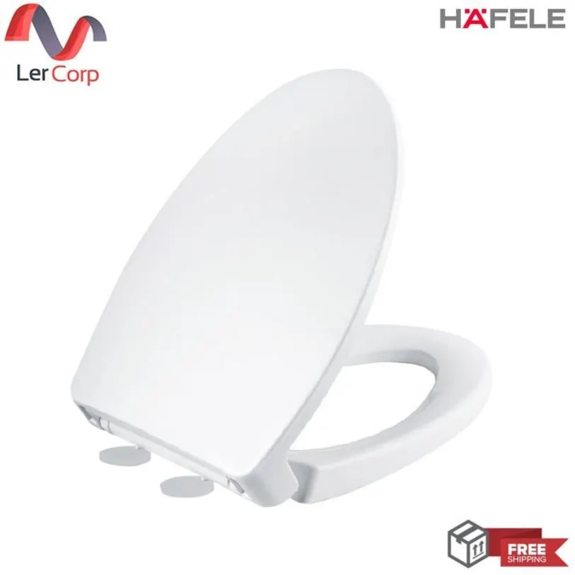 (Hafele) Toilet Seat and Cover (495.61.504)(588.82.599)
