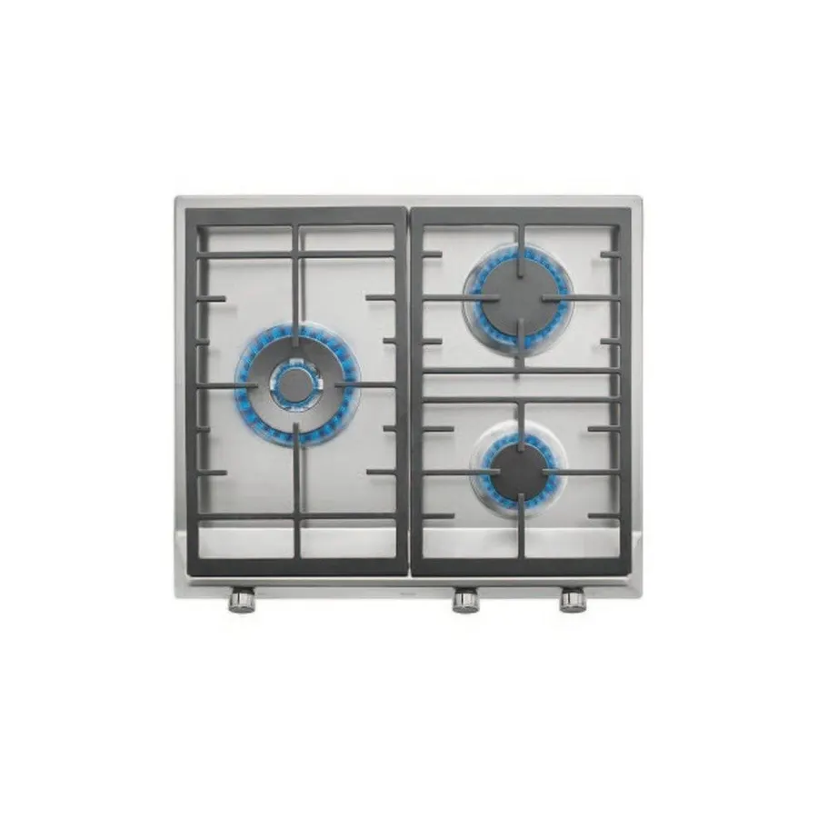 (Teka) Gas Cooktop 3 Burners 60 cm Model EX 60.1 3G AI AL DR CI LPG