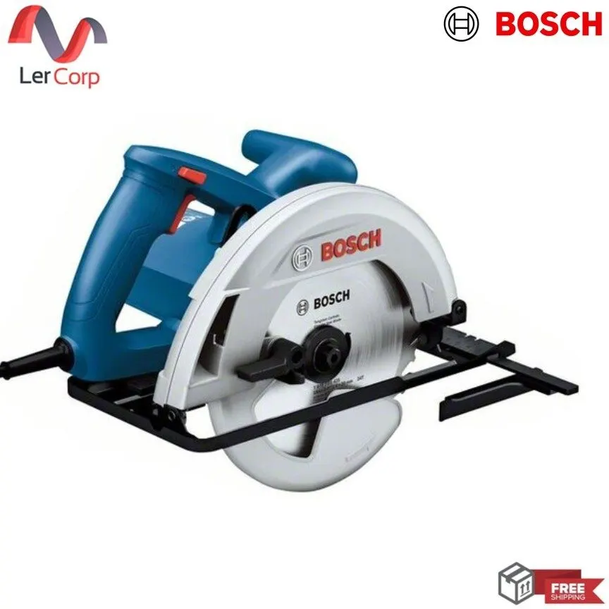 (Bosch PT) 7英寸圆锯 GKS 130型 1,300瓦 蓝色 - 黑色