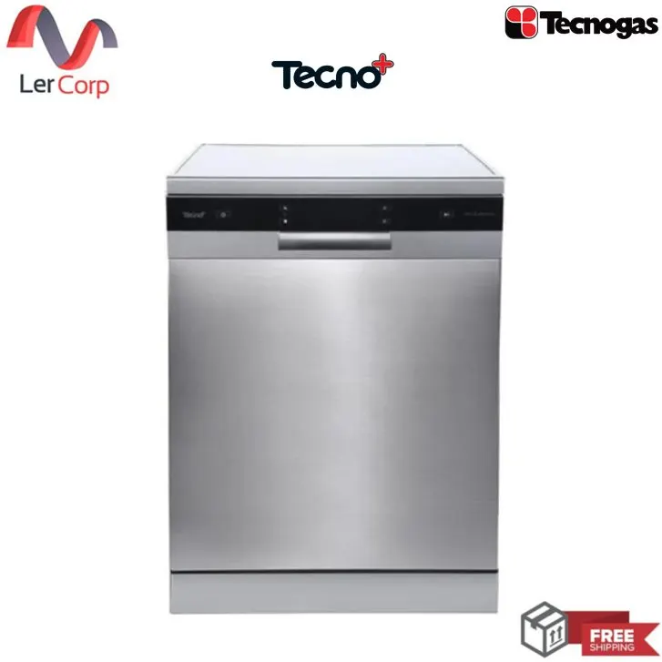 (Tecno) Tecnoplus Freestanding Dishwasher TNP DW 60815 SS 60 cm