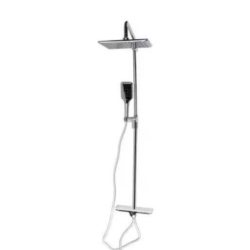 (Hafele) Shower Column with Temper Glass Shelf Diverter (495.60.120)