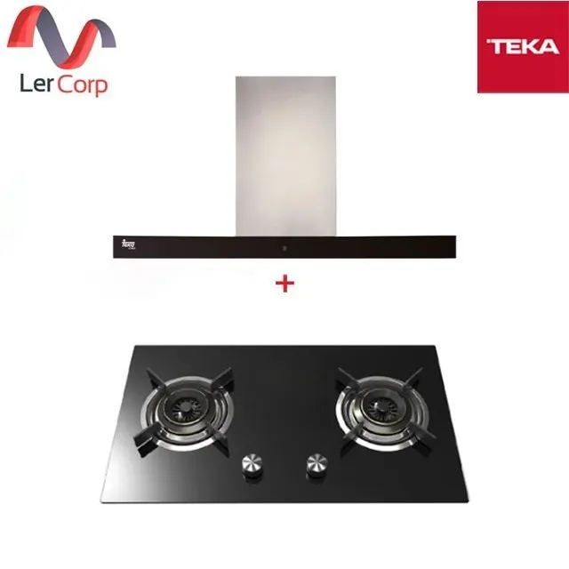 (TEKA) เครื่องดูดควัน รุ่น LDH TC 90.1 + เตาแก๊ส รุ่น G78 2G AI AL 2DR