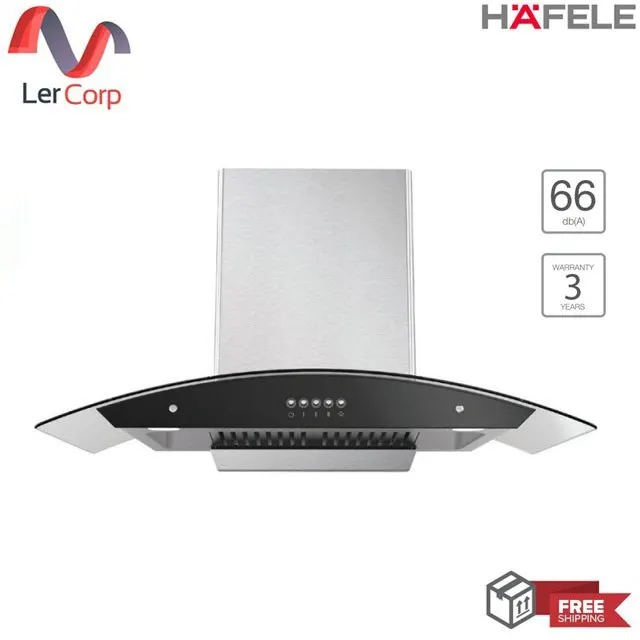 (HAFELE) เครื่องดูดควันแบบติดผนัง พลัส+ ซีรีย์ CHIMNEY HOOD PLUS+ SERIES รุ่น AVEL (495.38.354)