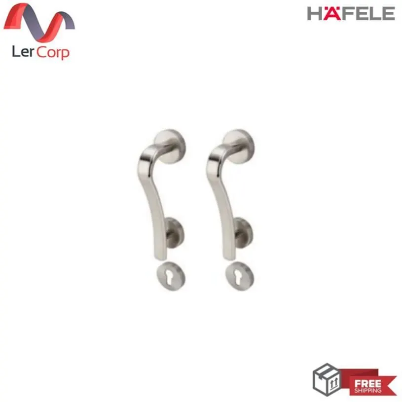 (Hafele) Zinc Alloy Pull Handle with Mortise Lock Premium Range (Dummy) Type A (499.94.210)