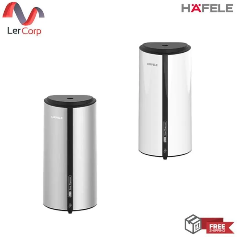 (Hafele) เครื่องจ่ายสบู่เหลวอัตโนมัติ 2 สี สีขาว (495.80.016)