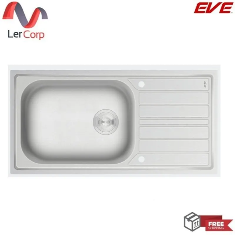 (Eve) อ่างล้างจาน 1 หลุม 1 ที่พัก SAVO 1000/500