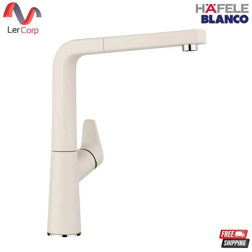 (Hafele) BLANCO AVONA-S ก๊อกซิงค์ครัว ดึงสายได้ (Pull-Out Spray) สี Soft White รุ่น 569.13.004 (495.50.178)