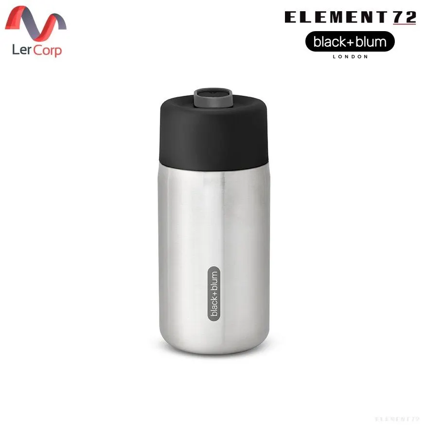 (Element72)BLACK + BLUM แก้วสแตนเลสพกพา รุ่น TRAVEL CUP STAINLESS STEEL สี BLACK