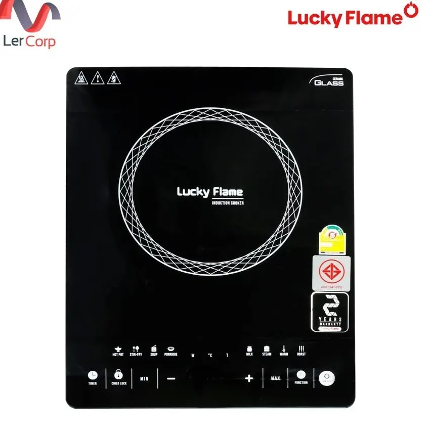 (Lucky flame) เตาแม่เหล็กไฟฟ้า 2000W รุ่น TS-T202P