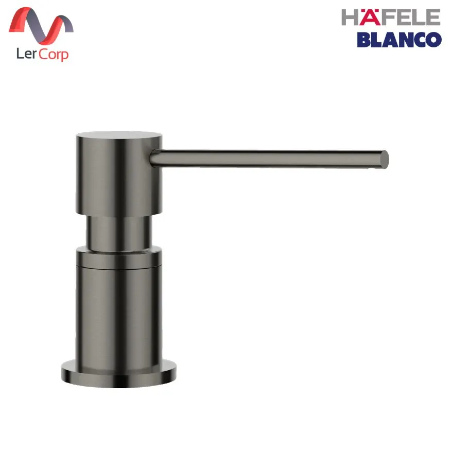 (Hafele) BLANCO ที่กดสบู่ LATO สี satin dark steel (580.42.002)
