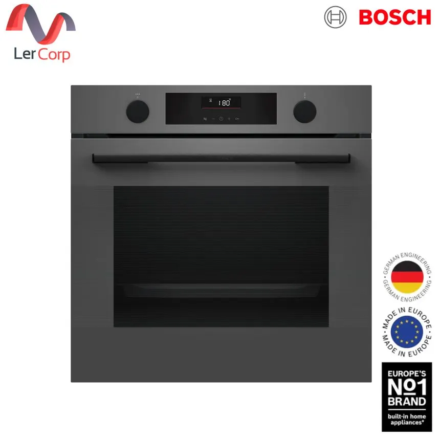 (Bosch) เตาอบผสมระบบไอน้ำแบบติดตั้งฝัง 60 x 60 cm รุ่น HUA736EN0K