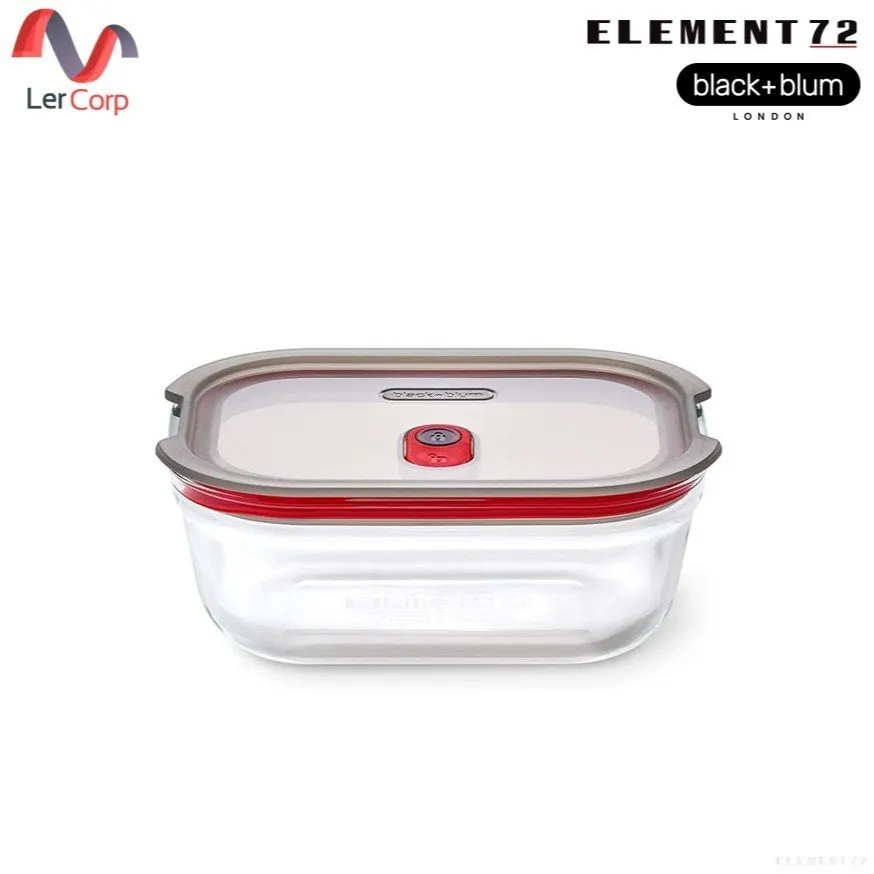 (Element72)BLACK + BLUM กล่องแก้วใส่อาหาร STACK + NEST ขนาด 600 มล. GLASS BOX SMALL 600 ML