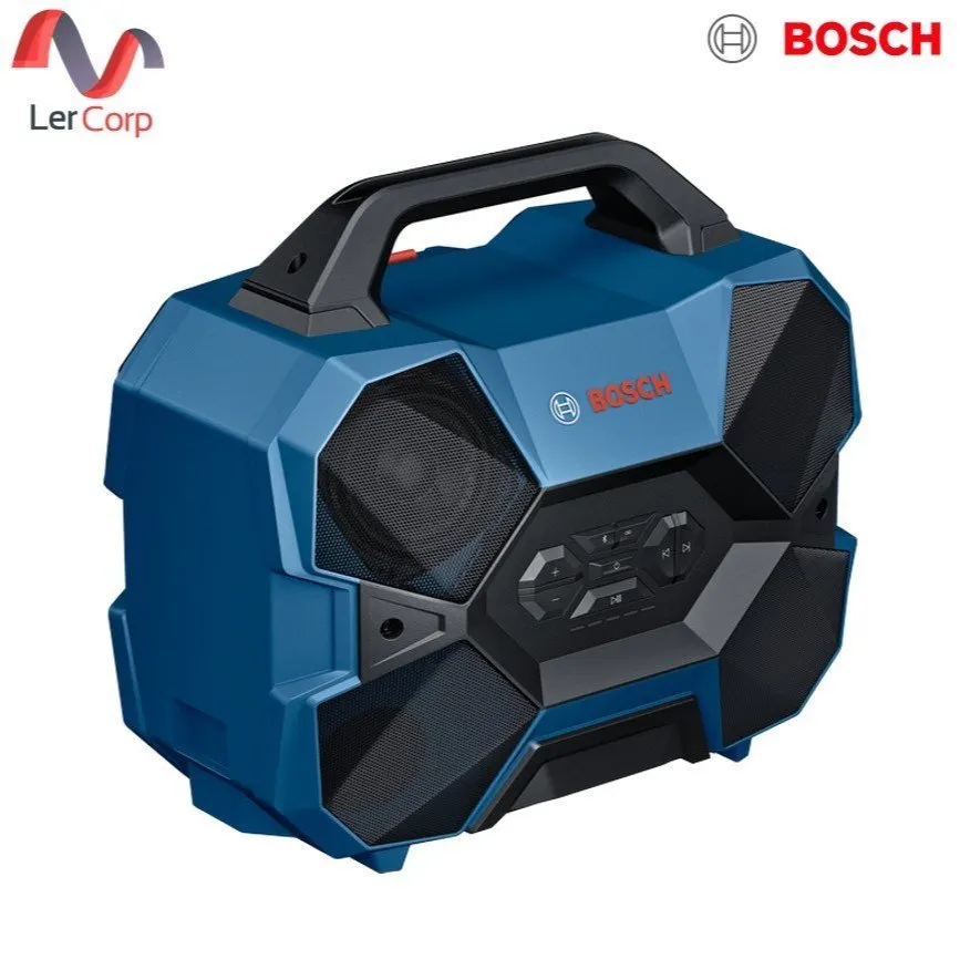 (Bosch PT) ลำโพงขยายเสียง 18 V IP 54 ใช้งานได้ทั้งแบตระบบ 12V และ 18V รุ่น GPB 18V-6 C
