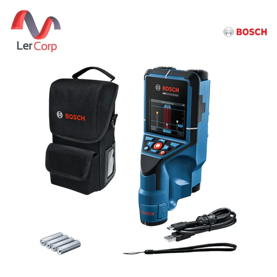 (Bosch PT) เครื่องสแกนผนังและตรวจหาวัตถุ ตรวจหาได้ลึกสูงสุด 200 มม. พร้อมเทคโนโลยี Bosch Radar (PRO D-tect 200 C)