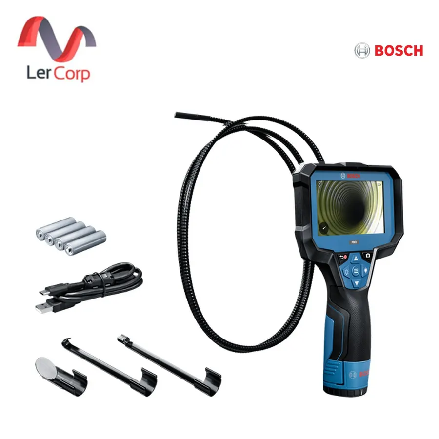 (Bosch PT) กล้องตรวจสอบ จอ 4.3 นิ้ว ความละเอียด 800x480 พิกเซล สายกล้องยาว 150 ซม. (PRO GIC 4-23 C)