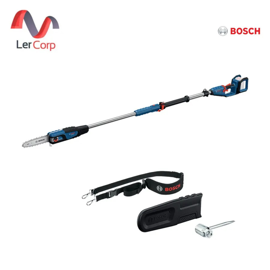 (Bosch PT) เลื่อยตัดแต่งกิ่งสูงไร้สาย 18V ก้านยืดได้ 2.9 ม. มอเตอร์ไร้แปรงถ่าน (PRO GKE 18V-25 TP)