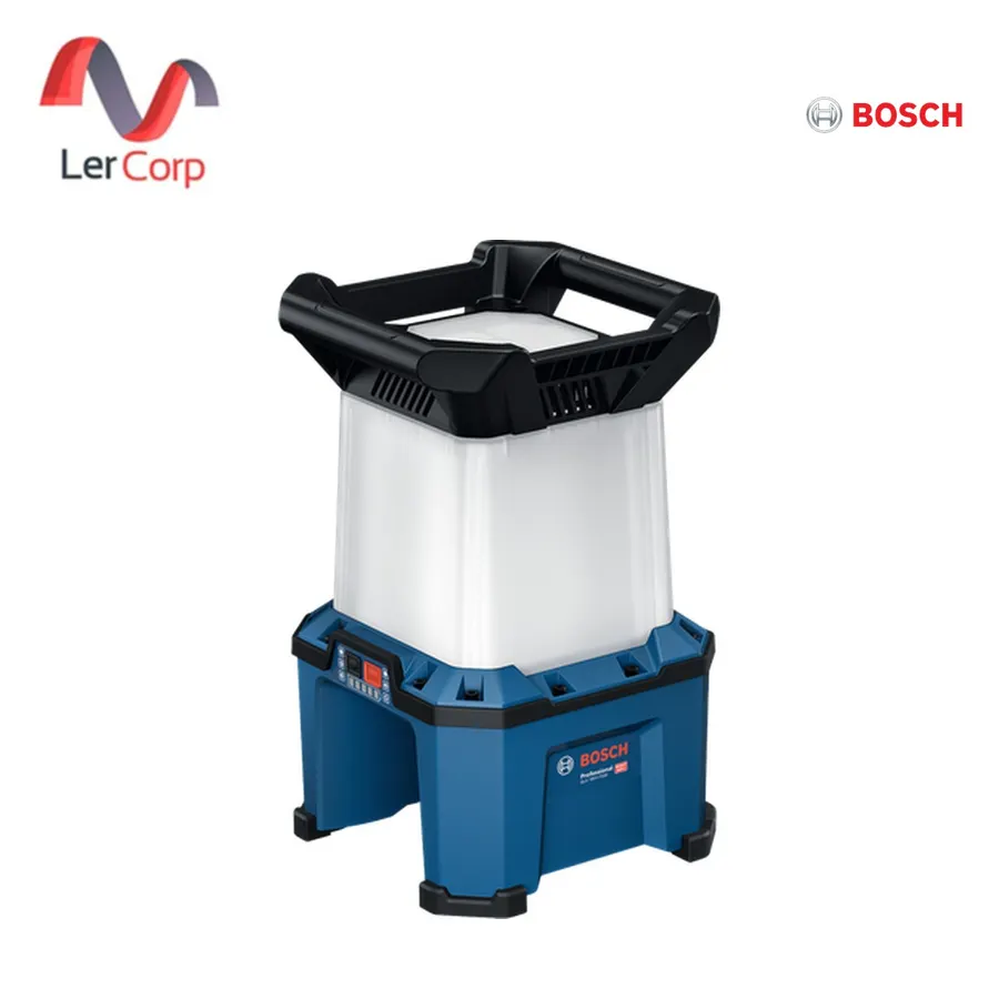 (Bosch PT) ไฟส่องสว่างพื้นที่ทำงานแบบไร้สาย 18V สูงสุด 7500 ลูเมน ปรับสว่าง 3 ระดับ โหมด 180/360° (PRO GLA 18VH-7500)