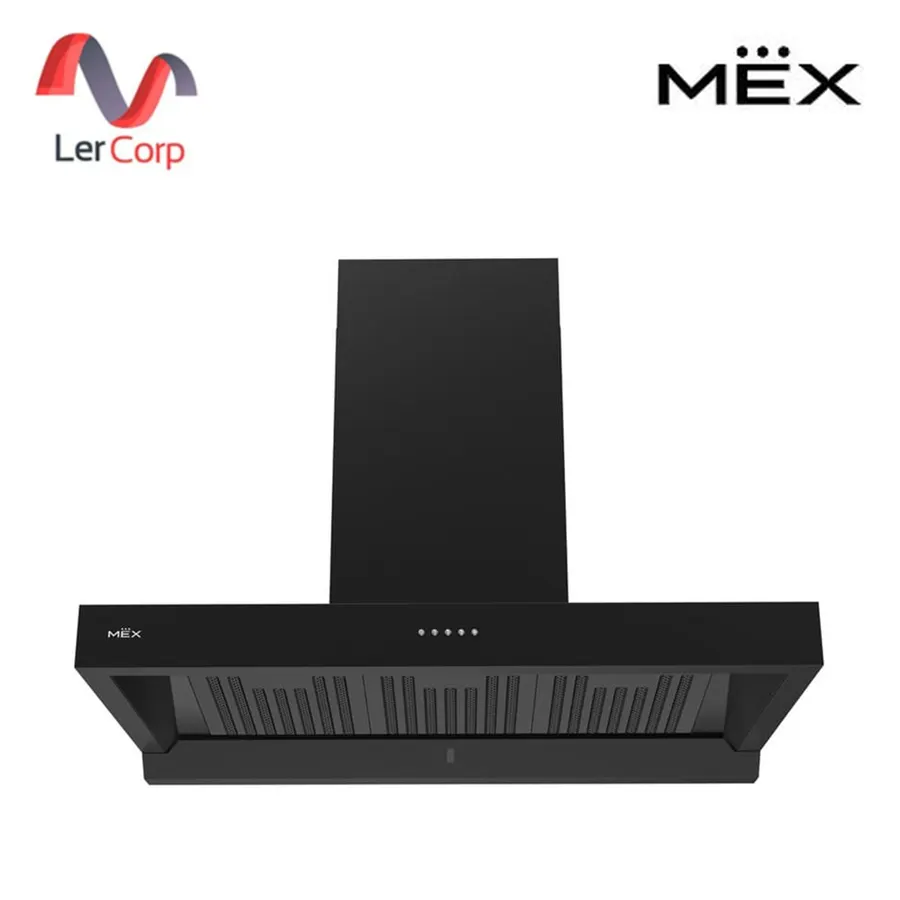 (Mex) เครื่องดูดควันกระโจม 90 ซม. สเตนเลส ปรับแรงดูด 3 ระดับ ไฟ LED (K632BFB90E)