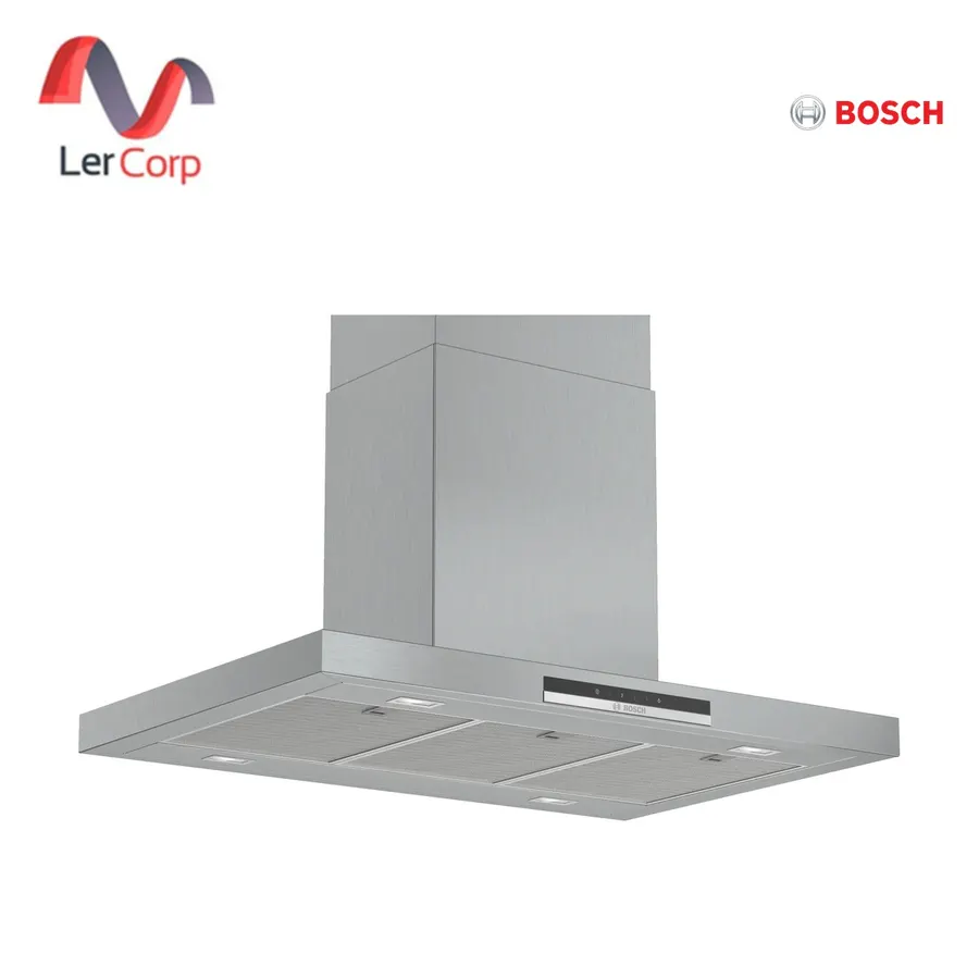 (BOSCH) เครื่องดูดควันแบบเกาะกลาง 90 ซม. สแตนเลส ควบคุมแบบสัมผัส Super Silent (DIB97IM50)