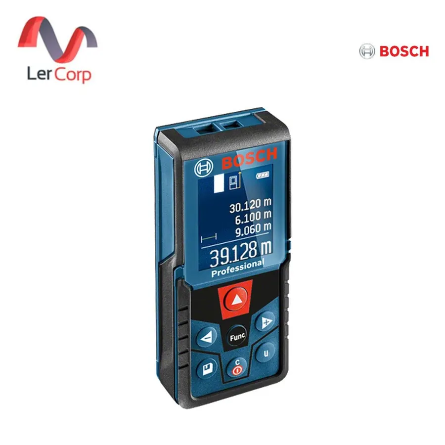 (Bosch PT) Laser Distance Meter Maximum Measuring Range 40 m Quick Unit Conversion Button Color Display PRO GLM 400 AP