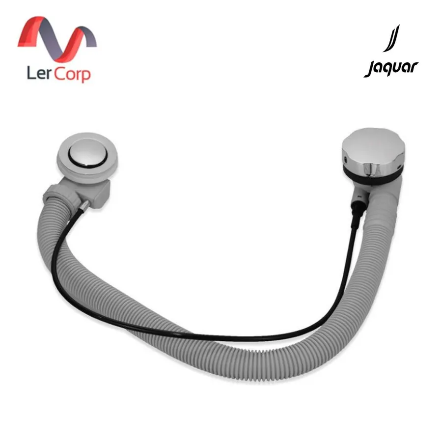 (JAQUAR) ท่อระบายน้ำพร้อมระบบโอเวอร์โฟลว์สำหรับอ่างวิลพูล ขนาด 70 ซม. (JWA-CHR-DRNPIPE70)