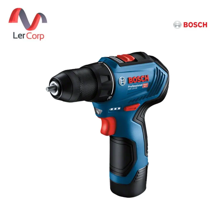 (Bosch PT) สว่าน/ไขควงไฟฟ้าไร้สาย มอเตอร์ไร้แปรงถ่าน แรงบิดสูง (PRO GSR 12V-30)