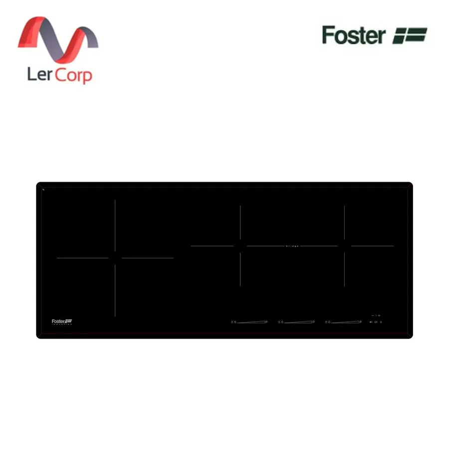 (Foster) เตาแม่เหล็กไฟฟ้า 3 หัวเตา S4000 ระบบสัมผัส พร้อม Double Bridge Function และ Power Booster (7330 255)