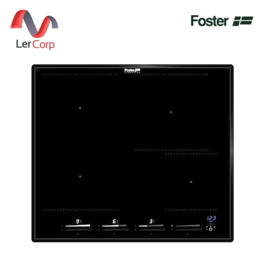 (Foster) เตาไฟฟ้าแบบเหนี่ยวนำ 4 หัว กระจกเซรามิกสีดำ ระบบสัมผัส (7381646)