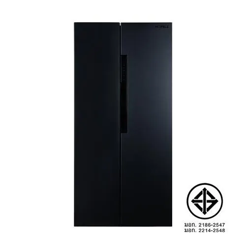 (Hafele) ตู้เย็น 2 ประตูแบบตั้งพื้น  เนโร ซีรีย์REFRIGERATOR SIDE BY SIDE NERO-SERIES (495.06.658)