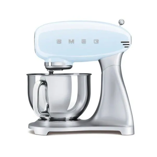 (Smeg) 食品搅拌机 (Stand Mixer) Smeg 型号 SMF02PBEU 粉蓝色